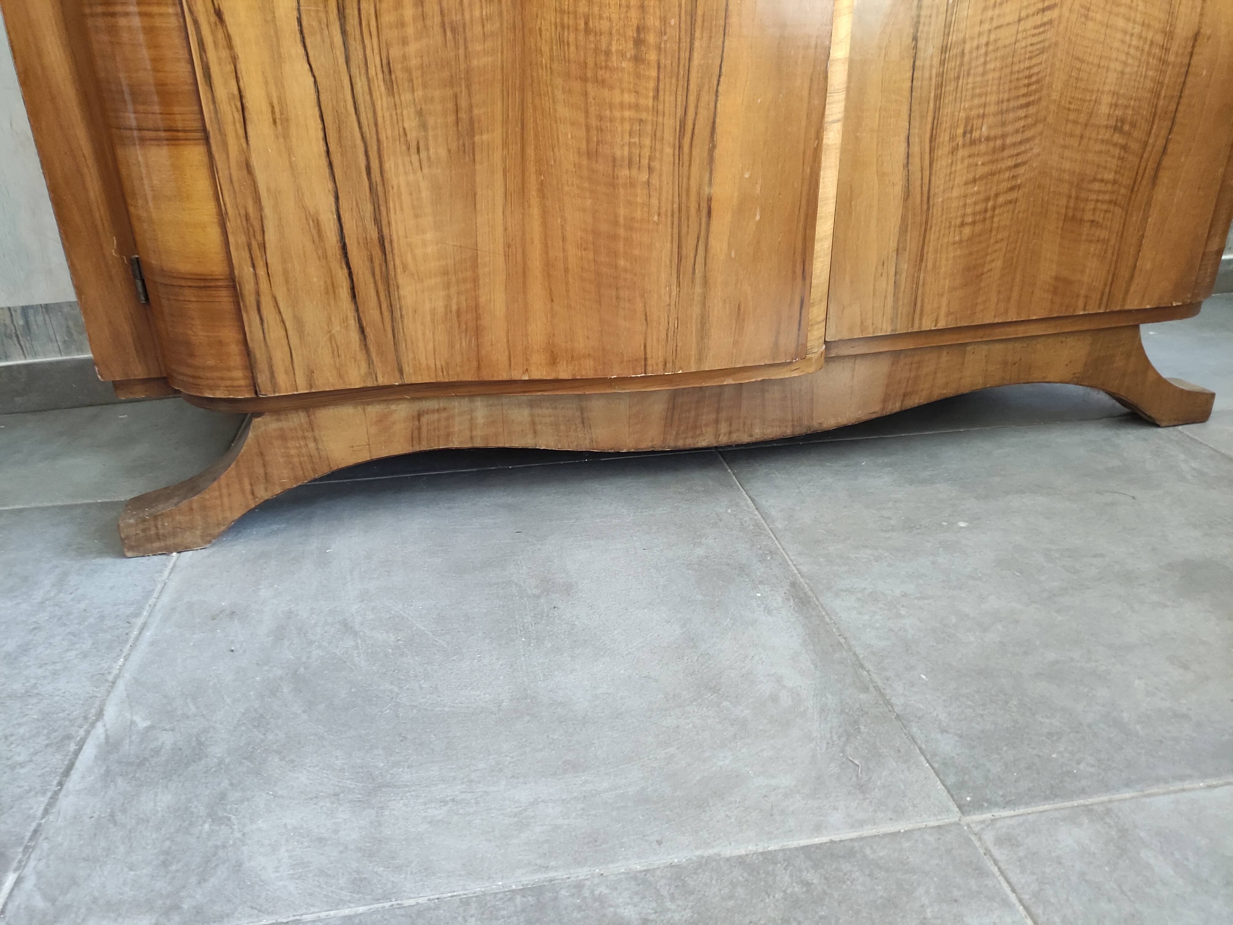 Asymmetrical wardrobe Art Deco style 50/60