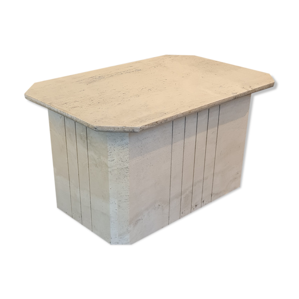 Table basse en travertin