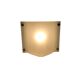 Lumi Moda Italia - lampe de table - verre dépoli - postmoderne - années 80