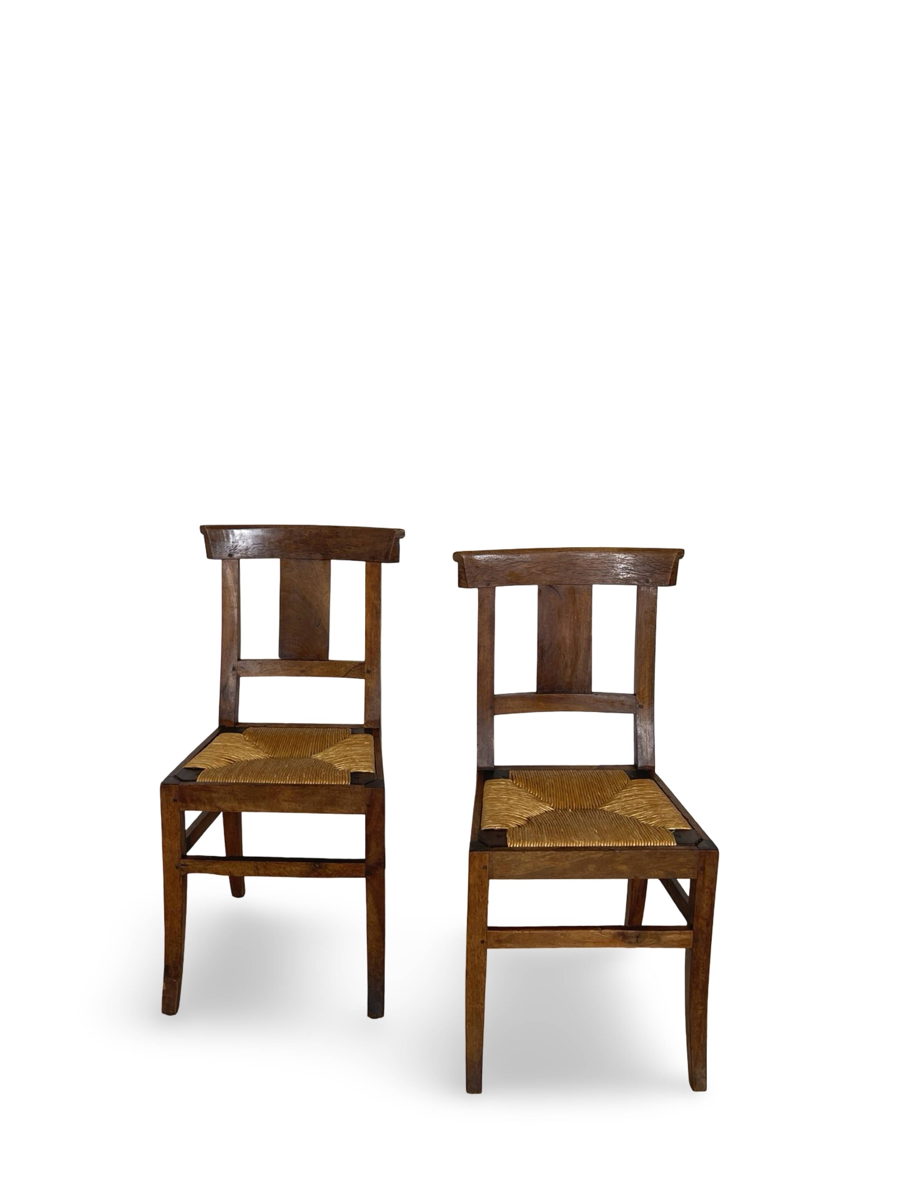italian rustic chairs 1890s