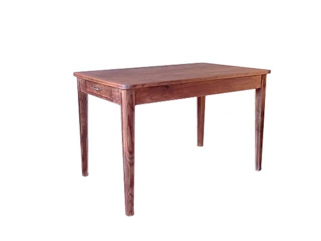 Antique farmhouse table from the early 1900s, solid wood