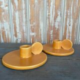 Organic candle holder