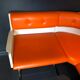 Vintage dining area bench and matching table