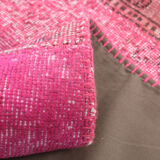 7x10 distressed pink turkish rug 300x208cm