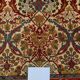 XL Vintage Arts and Crafts, W Morris style Rug 400x296 cm, Red Blue