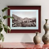 Amélie-les-Bains, vintage, photo print from 1935.