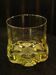 Verre à whisky en cristal ambré de Murano