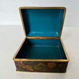 Cloisonned enamel box