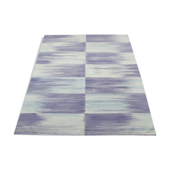 Tapis abstrait blue 188x233cm