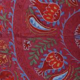 Hand knotted rug, vintage Turkish rug 94x189 cm