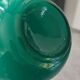 Vintage double glass vase-jug from Empoli (38 cm)