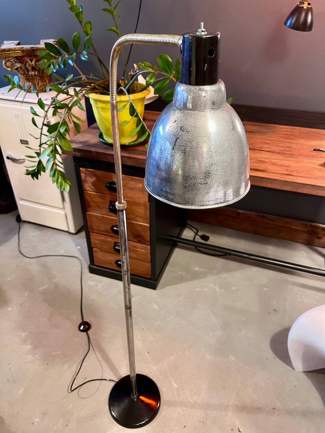 Ancienne lampe industrielle