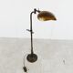 Vintage brass leaf floor lamp 1970s
