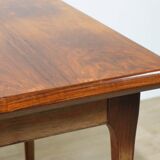 Scandinavian extendable rosewood dining table, 1960s