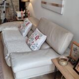 beige roche bobois sofa