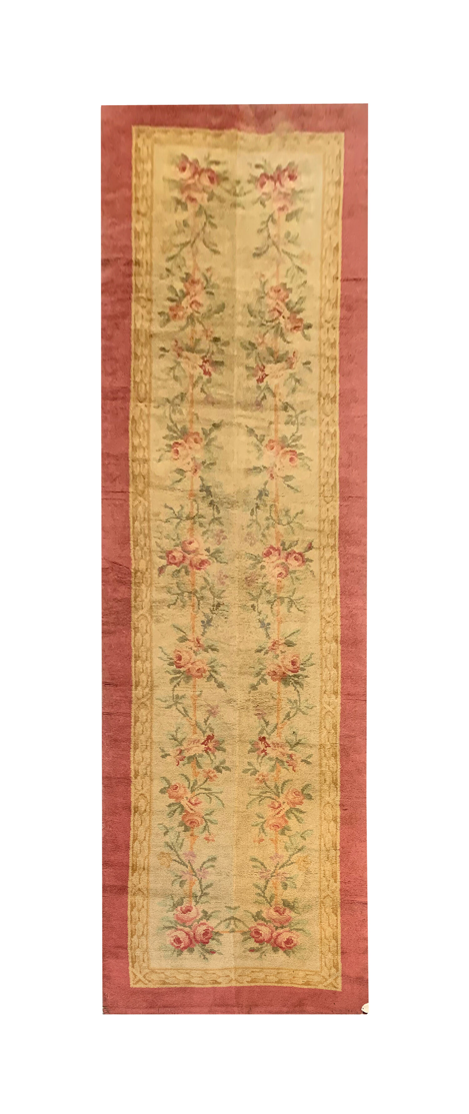 Rare Antique French Savonnerie Runner Rug