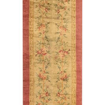Rare Antique French Savonnerie Runner Rug