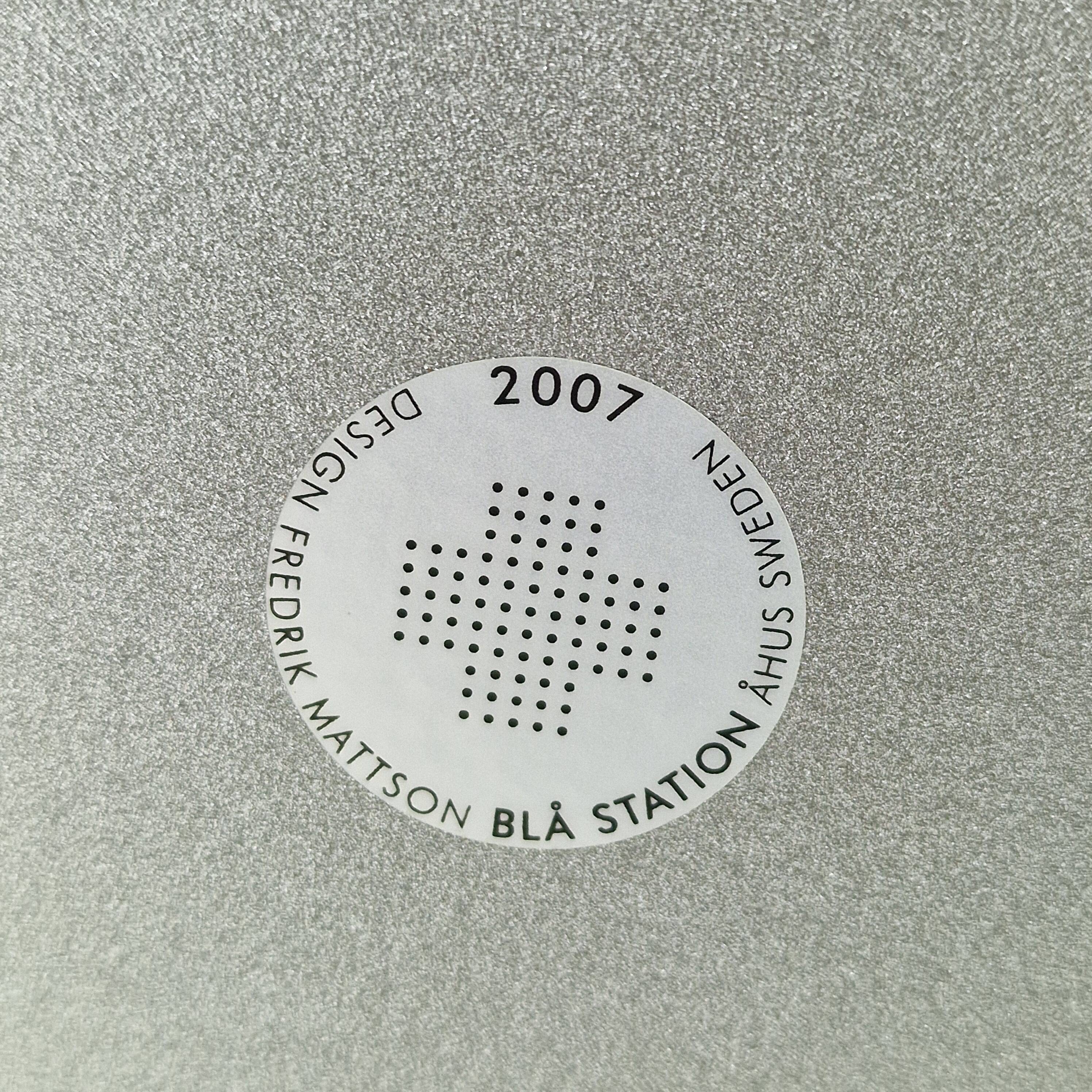 Set of 2 Bla Station Innovation C Swivel Chairs by Fredrik Mattson, Sweden