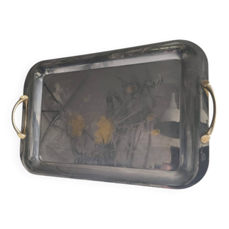 Large Vintage Retro Decorative Serving Tray #PLMR