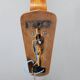 1960s Wooden Wall Lamp with Glass Shade, Czechoslovakia