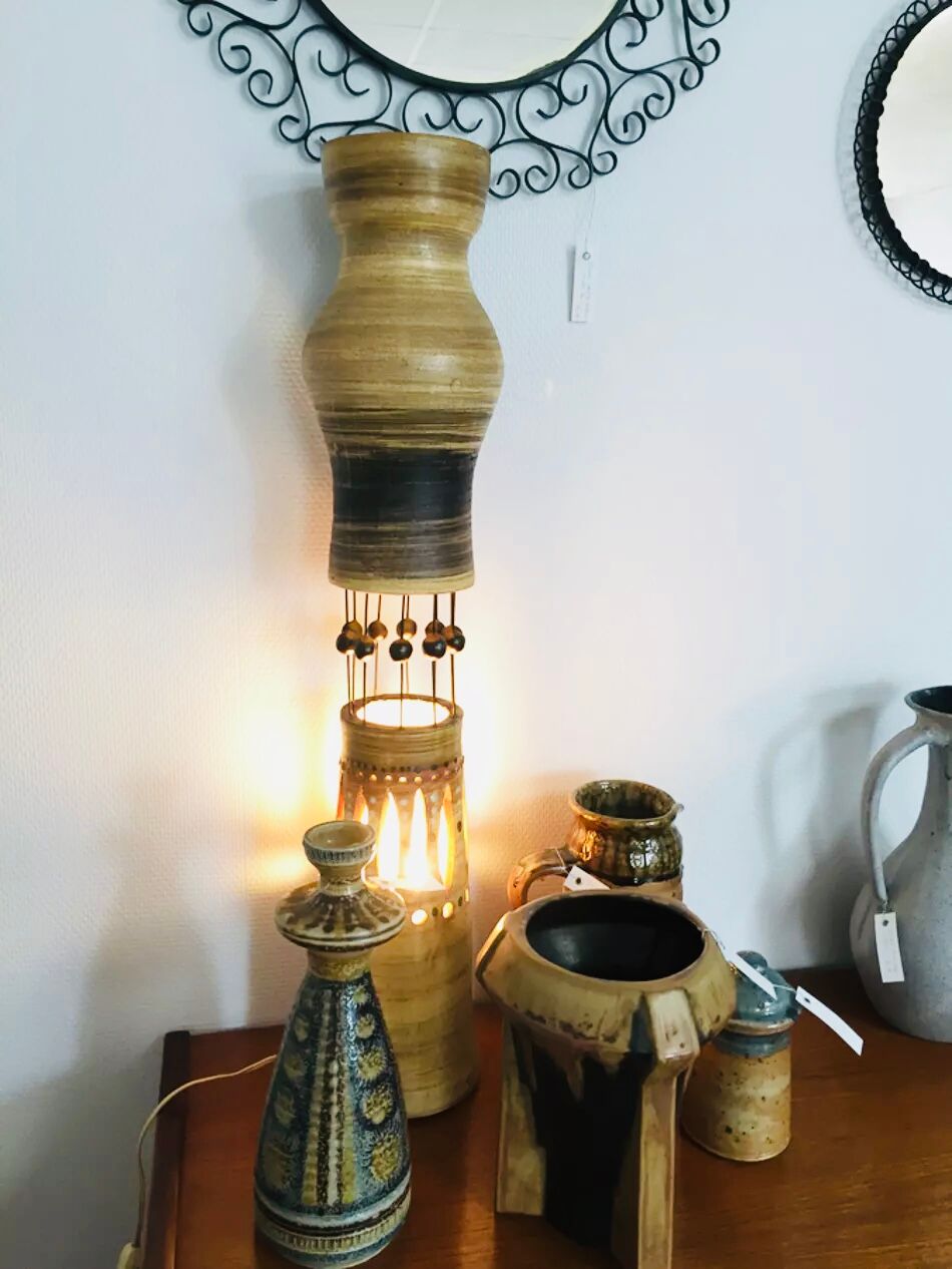 Georges Pelletier totem lamp – circa 1970