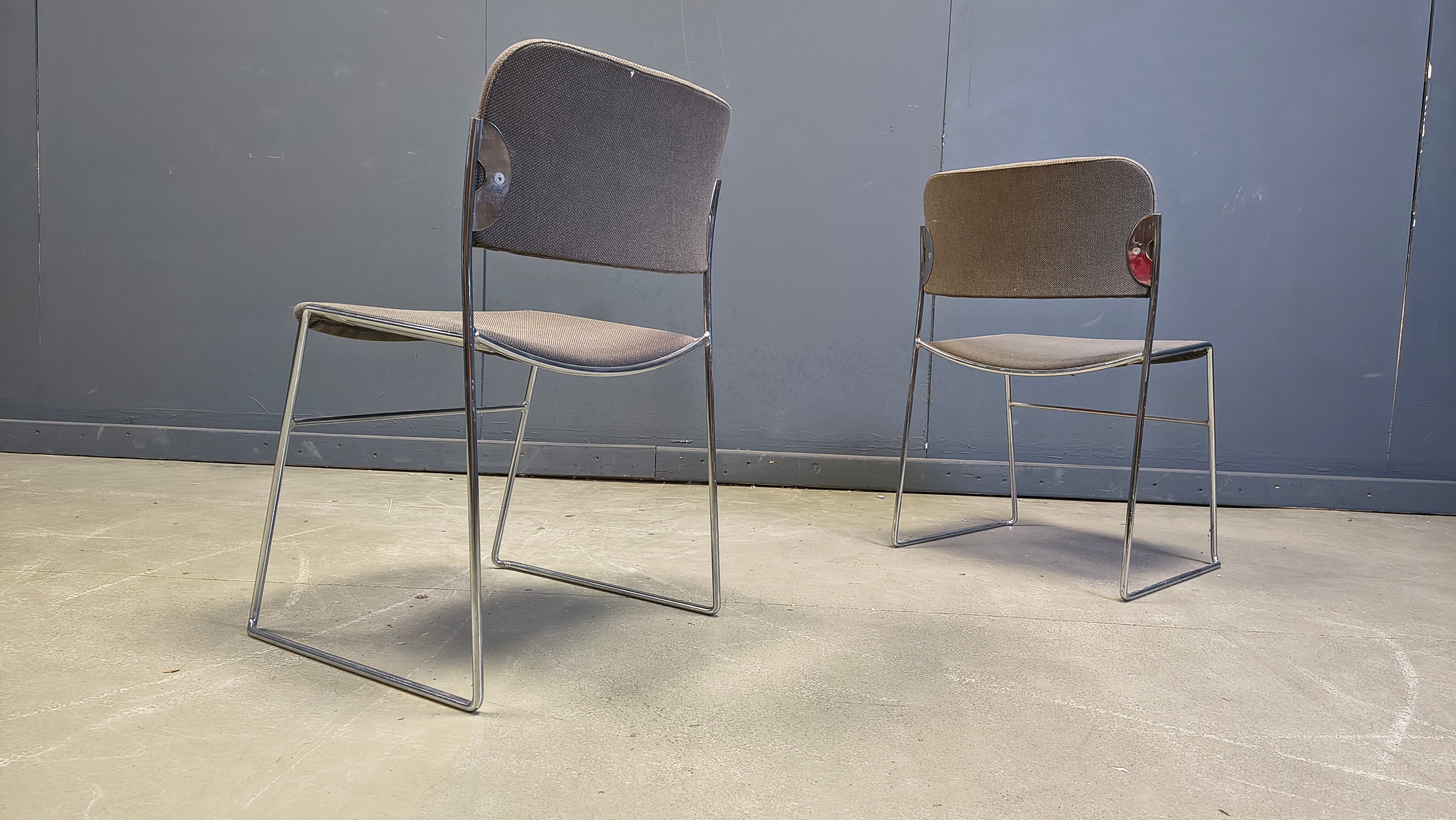 40/4 chairs by David Rowland for Seid International, 1970s