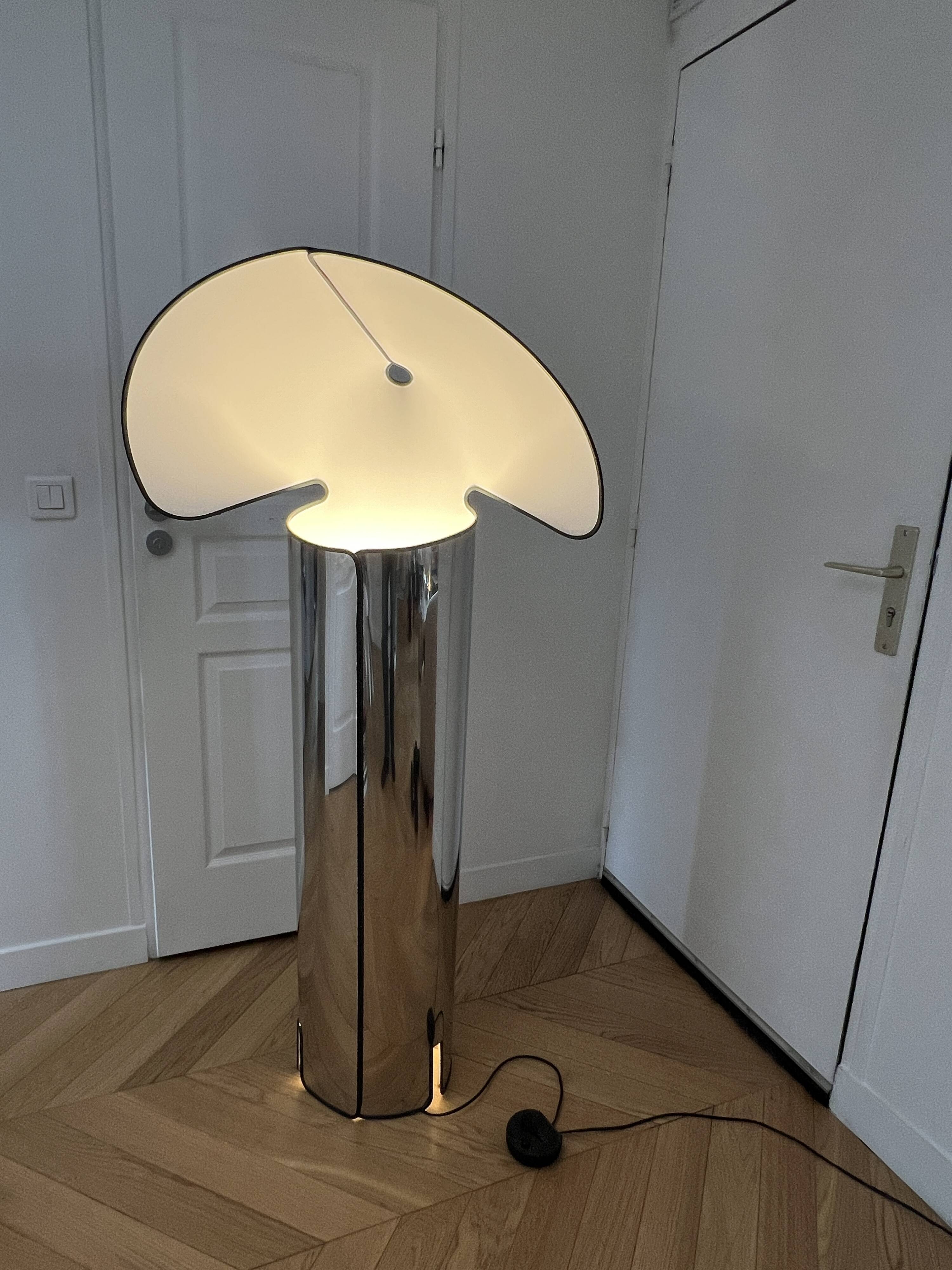 Chiara floor lamp by Mario Bellini