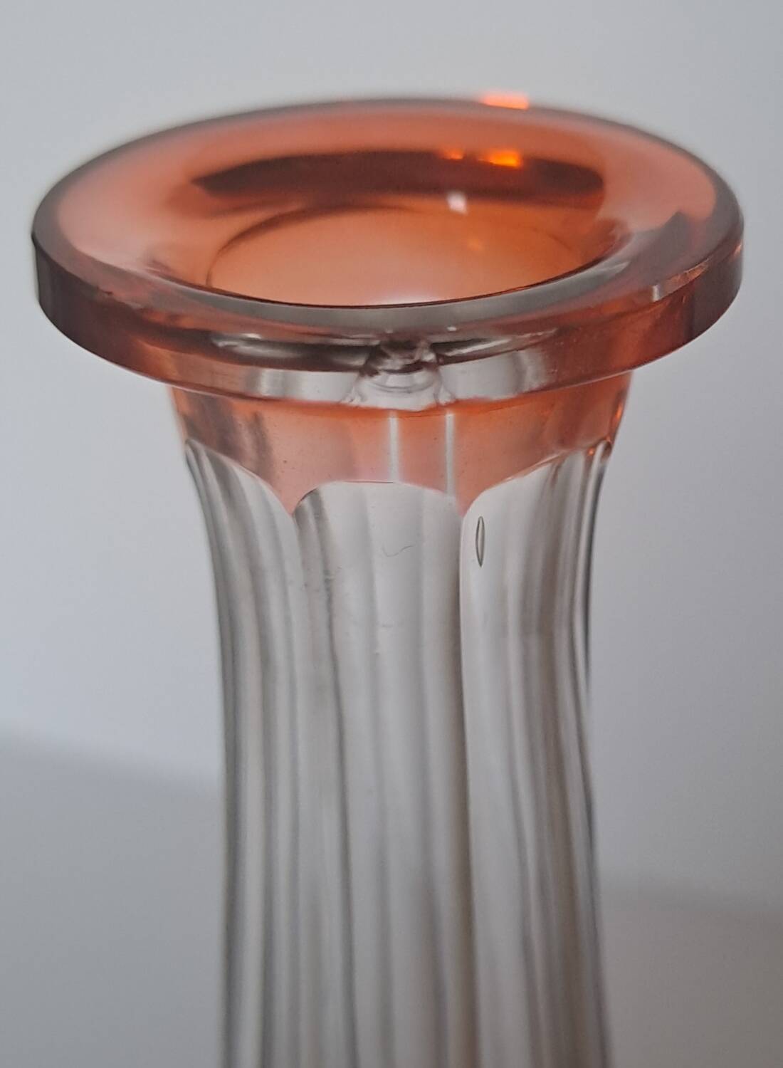 Crystal liqueur service from Saint Louis, Massenet model.