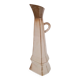 Vase en céramique cubiste, années 1950