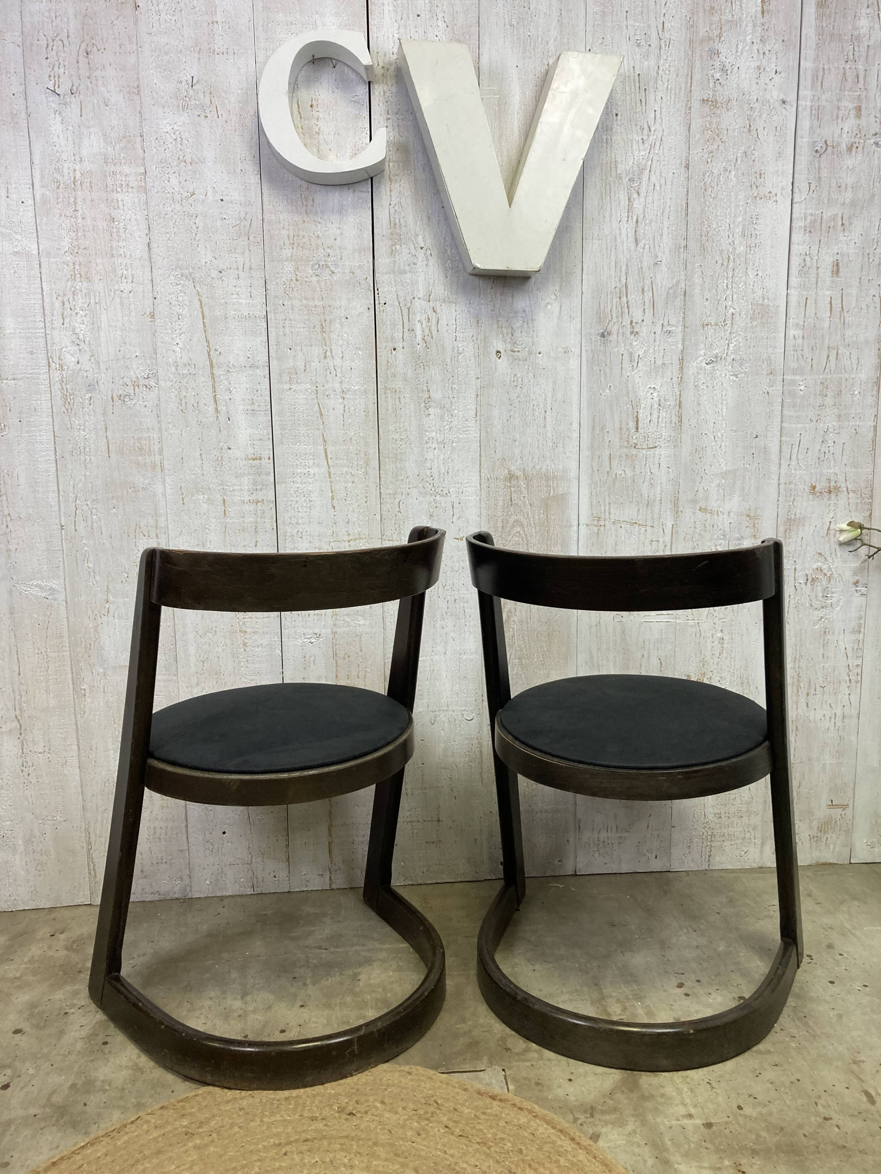 Pair of Halfa Baumann chairs