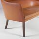 Canapé par Ole Wanscher pour J. Jeppesen, Danemark, années 1950.