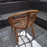 Rattan children chair 60s