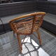 Chaise enfant en rotin années 60
