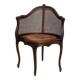 Louis XV Style Walnut Office Chair