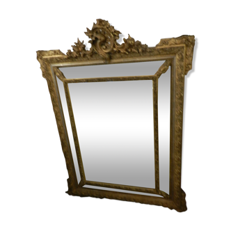 Marie Antoinette-style parcloses mirror  95x128cm