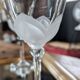 6 crystal stem glasses from Cristal d’Arques Folia – 1970s-1980s