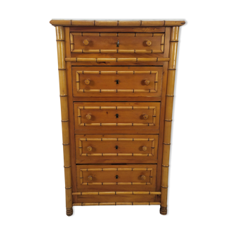Rag picker 6 bamboo drawers