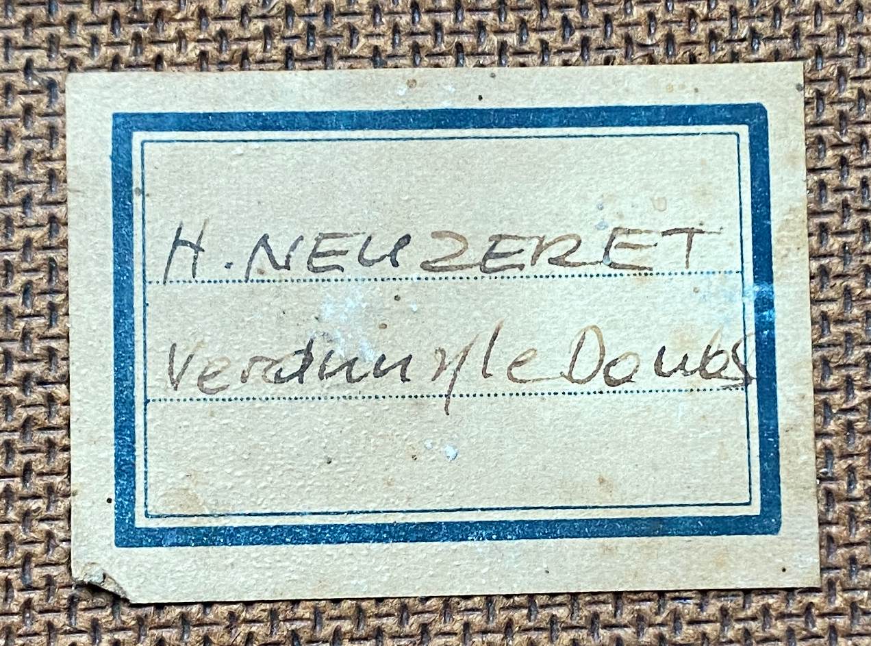 HSP painting "The Boats" by Henri Neuzeret (1898 - 1989)