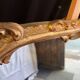 Napoleon III giltwood mirror, Louis XV rocaille style – hallmarked