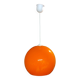 Vintage orange pendant light 1970