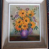 Peinture fleurs