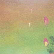 Grand tableau bouquet de fleurs  91,5 x 60,5