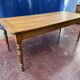 Cherry farmhouse table