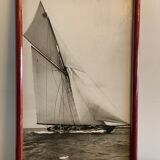 Three photographs sails and sailboats 1980s