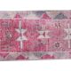 Vintage Turkish hallway rug 82x311 cm