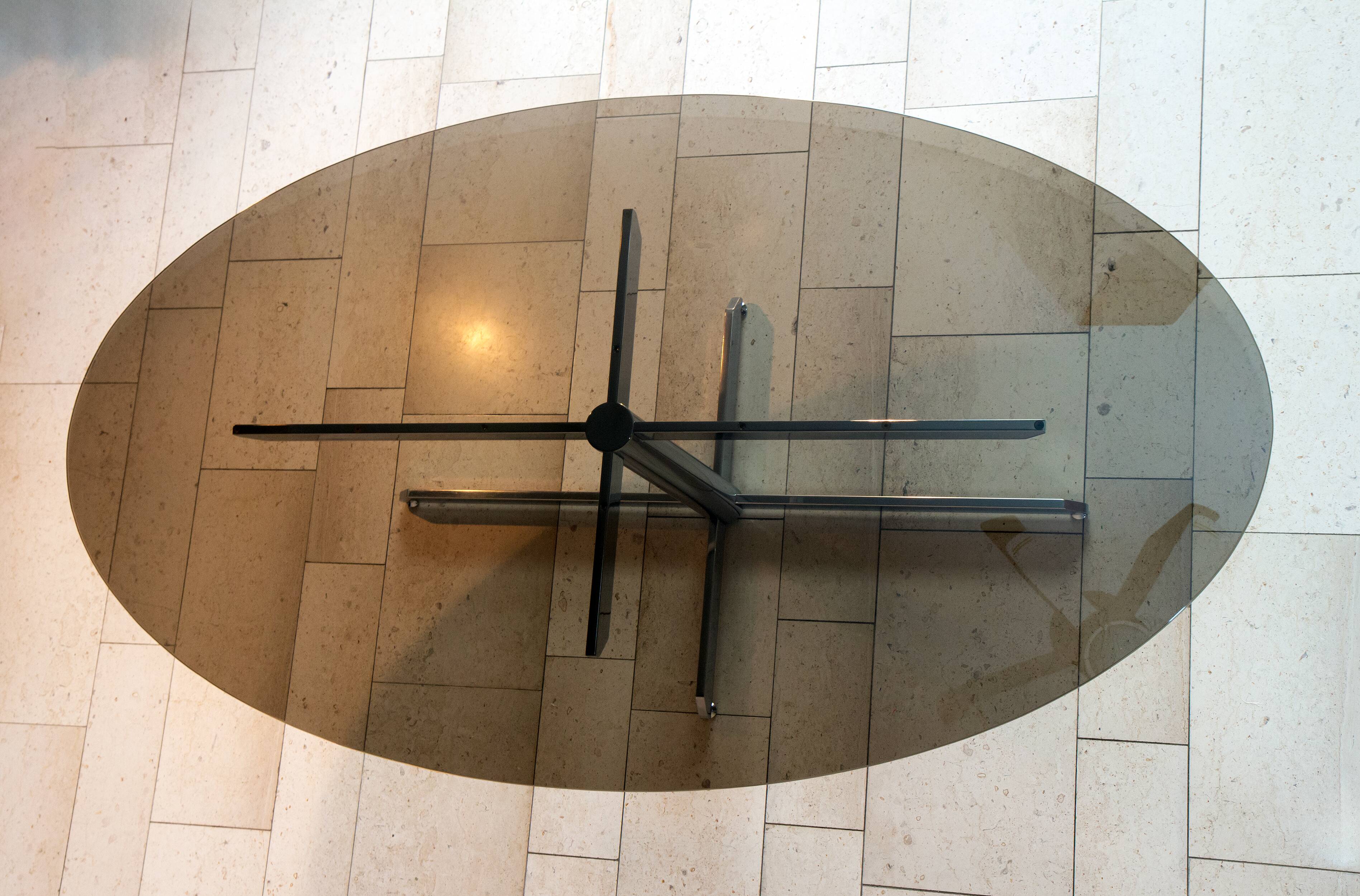 Roche Bobois dining table, attributed to Florence Knoll, 1970s