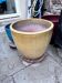 Grands pots de fleur en céramique émaillée – parfaits pour terrasse ou