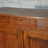 LP style buffet in painted wood