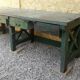 Établi industriel d'atelier 4m ancien