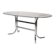 Chrome dining table 70s